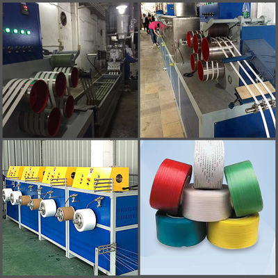 CE ISO Plastic PET PP Strap Making Machine Extruding Production Line
