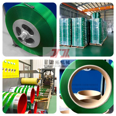 Plastic Machinery 9-25mm PET Plastic Steel Strapping Production Line PET Strapping Equipment for 100% PET Bottle Flake Production Line​