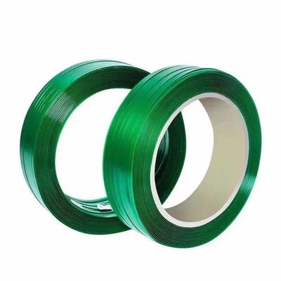 PET Strap Roll 16mm for Clothes Brick Wrapping Blue Black Embossed Plastic Packing Belt Strap 200mm 406mm Dia Core