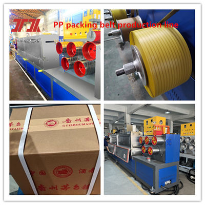 Plastic Extruder PP Strapping Equipment PP Strapping Production Line Servo Winding Machine 5-19mm Width