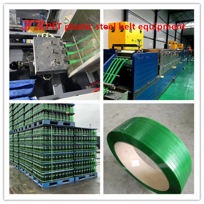 9-25mm High Speed PET Plastic Steel Belt Production Line PET Belt Making Machine For Efficient Dehumidification
