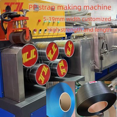 5-19mm Automatic (6 Lines) PP Strapping Band Making Machine with No-Stop Changer