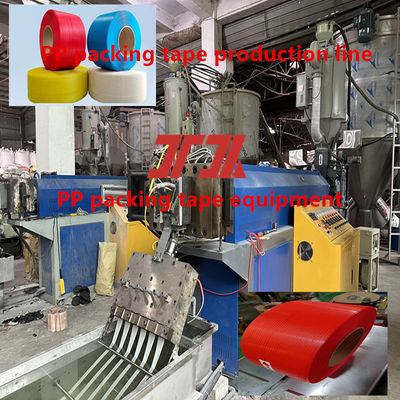 Single Screw Extrusion Line 5-15mm Polypropylene Strap Making Machine with Strap Speed 200-350m/min