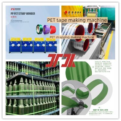 High speed PET plastic steel strapping machine PET strapping machine PET strapping production line uses 100% PET bottle flakes or crushed materials