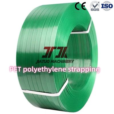 9-32mm Width Durable Black Polyester Pet Strapping Packing Belt For Wood Box Packaging