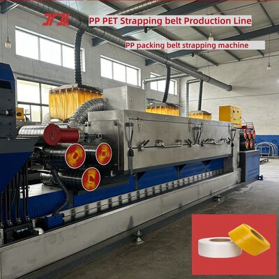 PET PP Strap Making Machine 5-19 mm PP polypropylene equipment PLC control