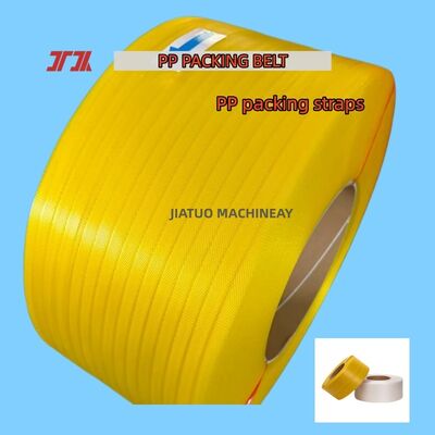 Yarı otomatik çemberleme makineleri için %100 Polipropilen PP çemberleme kemeri 12 mm PP Çemberleme bandı