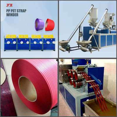 Brick Block Packing PET Strap Winder Extrusion Machine 280m/Min