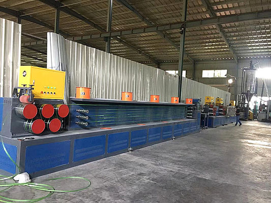 CE onaylı evcil hayvanlar için bağlama bandı üretim hattı Tek vidalı enerji tasarrufu