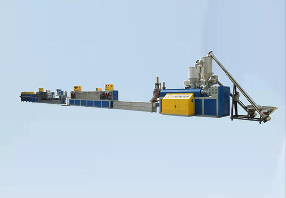 JTPP-110 Plastic Imitation Rattan Making Machine: 3300mm Screw, 6 Straps, 130kg/h Capacity