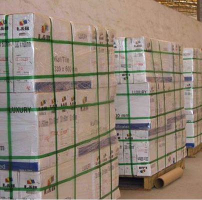 Green Embossed Plastic Pet Pallet Packing Strap Belt For Packaging 350-1000kgf Tension