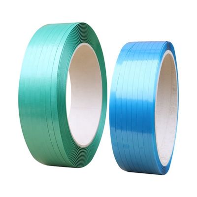 Smooth PET Strapping Band Roll Polyester Packing Belt Custom Printing