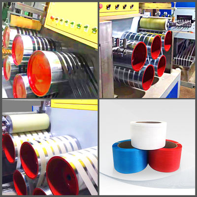 High-speed strapping equipment 5-15mm single screw PP strapping production line PP packaging strap equipment PP extruder for PLC control system