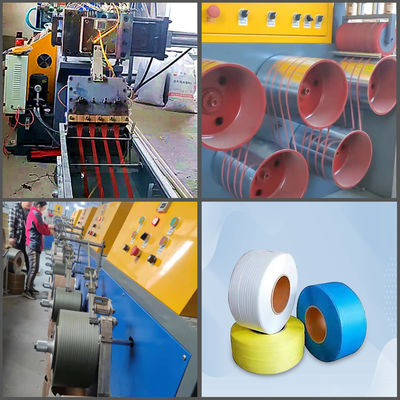 Fully Automatic PP Strap Tape Extrusion Line Make Automatic Machine Use PP Belt