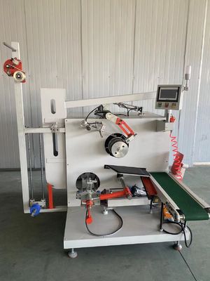 8-19mm 220V Plastic PP Strapping Winder Machine With PLC Touch Screen