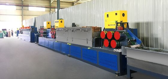 120KW PET Strap Extrusion Equipment with Strap Thickness 0.4-1.2mm