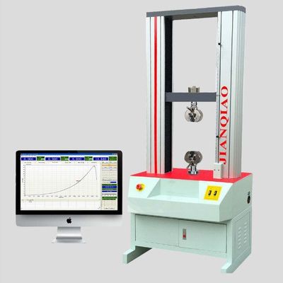 20KN Tensile Testing Machine For PET PP Strapping Band Belt Strap High Res. 0.5grade Motor Driven Ball Screw Testing Mac