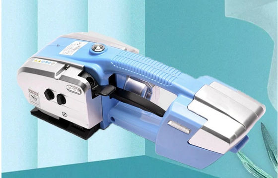 Friction Weld Sealing Strapping Machine with Adjustable Tension Handheld Battery Powered Strapping Machine for PET Strap