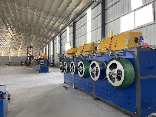 PLC Control PET Strap Making Machine for White/Black/Blue/Green Etc