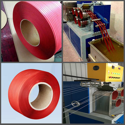 380V/220V PP Strap Making Machine 50KW Power Consumption Straightness Flexible PP Strap Making Machine