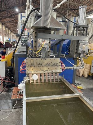 Single Screw PP Strap Band Extrusion Machine Automatic Feeding System Automatic Feeding System PP Strap Band Extrusion