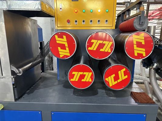 Single Screw PP Strap Band Extrusion Machine Automatic Feeding System Automatic Feeding System PP Strap Band Extrusion