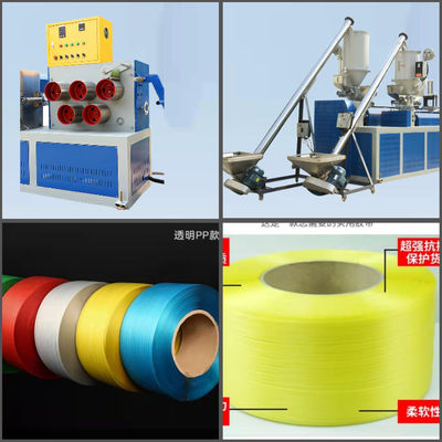 Polypropylene Strap Making Machine for Recycled Material And Polypropylene 5-19mm