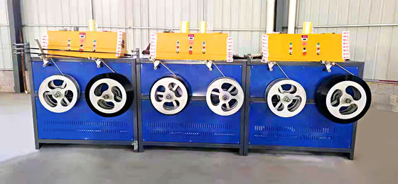 Width 5-19mm PET Strap Extrusion Line Dual Servo Motor High Efficiency PET Strap Winder