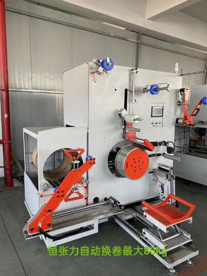 PLC Touch Screen PET Strapping Winder 80KG-350KG Automatic Winding Machine