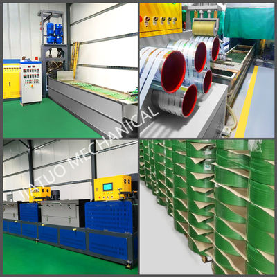 Used PET Strapping Band Production Line 6 Straps Output 600kg/H For Packaged Material