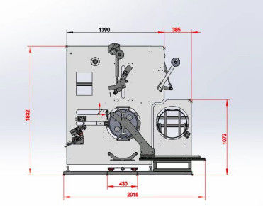 PLC touch screen operation automatic strapping machine, PP packing tape servo winding machine, line speed: 200-350m/min