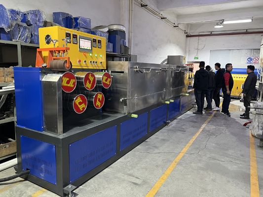 Customizable And Durable Pp Strap Making Machine With Single Double Screw 100% Recycled Material