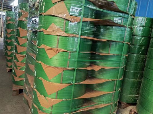 PET plastic steel belt, tensile strength PET packaging belt, UV resistance, automatic bonding, strong tensile strength