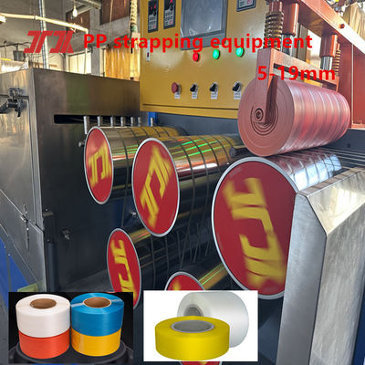High-end Intelligent PP Belt Making Machine Adopts PLC Control System Screw Diameter 110*3300mm