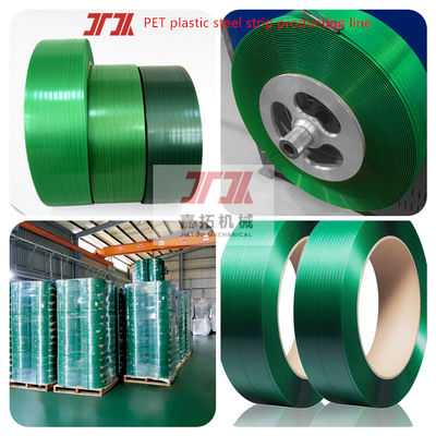 Customized Polyester PET Pallet Packing Plastic Steel Strapping Rolls Strips For Packaging