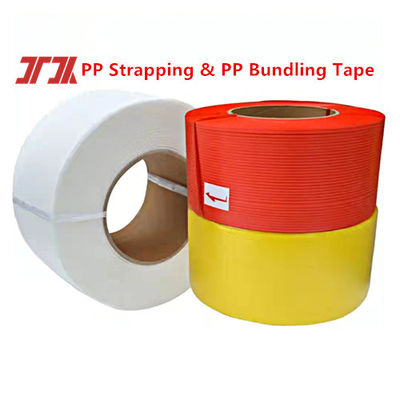 Plastic Strapping Tape PP Packaging Tape Automatic Strapping Tape With 5-19mm Width