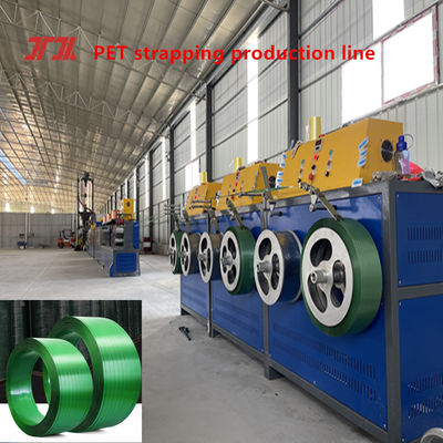 Plastic Machinery PET Plastic Steel Strapping Production Line with 9-32mm Width