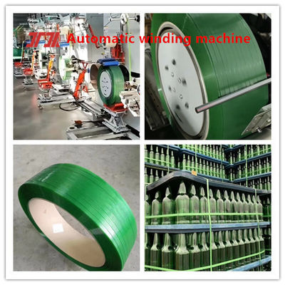 Plastic Strapping Tape PET Plastic Steel Strapping Tape With 9-32mm Width