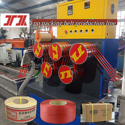 Packaging Machinery PP Plastic Extruder PP Strapping Production Line Servo Motor Winding