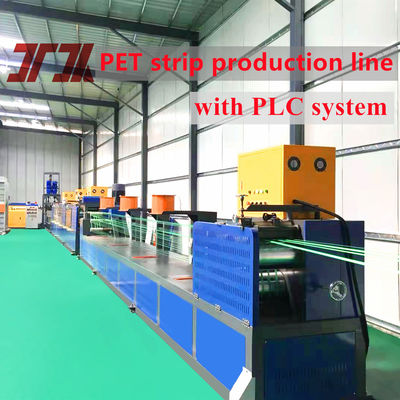 Double Station Winder 100% Recycled Pet Production Machine With Good Flexible Straps