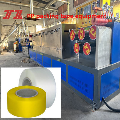 Plastic Extruder PP Packing Tape Equipment PP Packing Tape Production Line For Automatic Wrapping Machine
