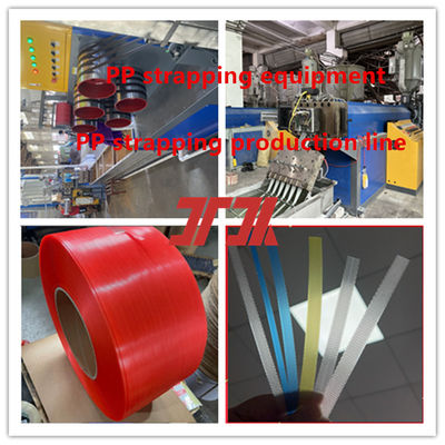 Plastic extruder PP polypropylene strapping tape production line PP packaging tape with 5-19mm width