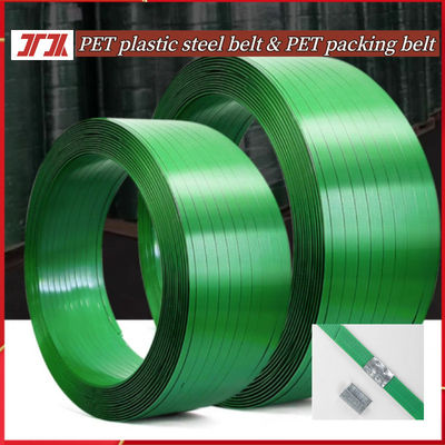 Wholesale Environmentally Friendly PET Plastic Steel Strap PET Strapping Packaging Materials For Electric Baler