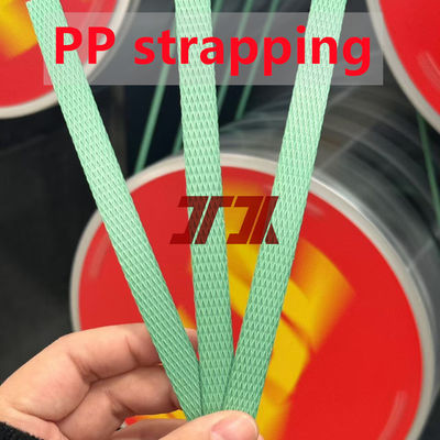 5mm White Blue Red PP Band Strapping With Length And Clear Embossing