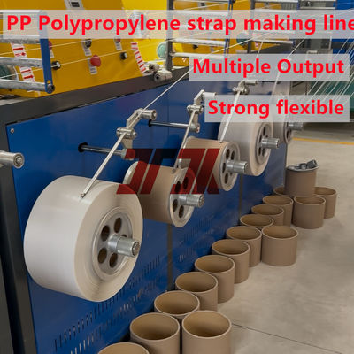 Energy Efficiency PP Packing Strap Extruder Production Line With Automated Operation 5-19mm