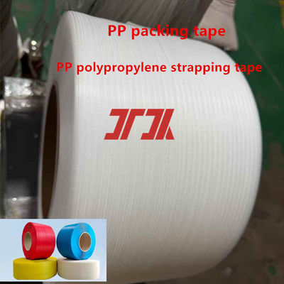 Single Screw 9-15mm Customized PP Polypropylene Plastic Strapping Belt With Good Flexible For Cartons Packing