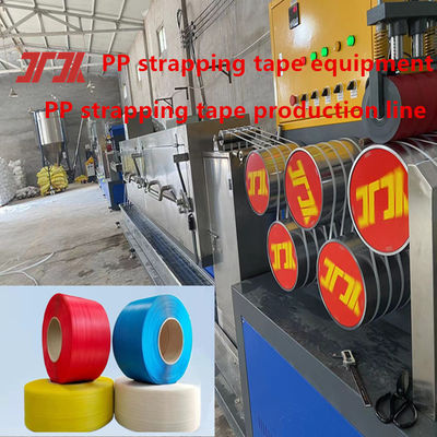 Fully Automatic Single Double Screw PP Strap Extrusion Line Making Strong Strength Durable And Flexible Strapping