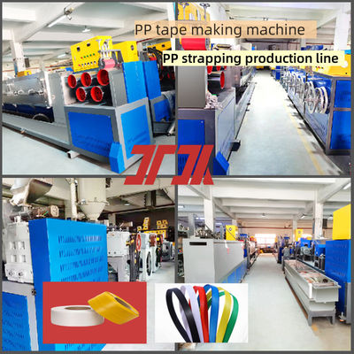 Customized PP strapping equipment PP strapping production line using 100% PP polypropylene material