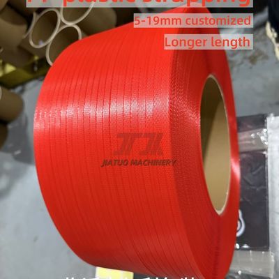 JIATUO's Eco-Friendly PP Strapping With Superior Tensile Strength Easy Handling 5-19mm Width Customized