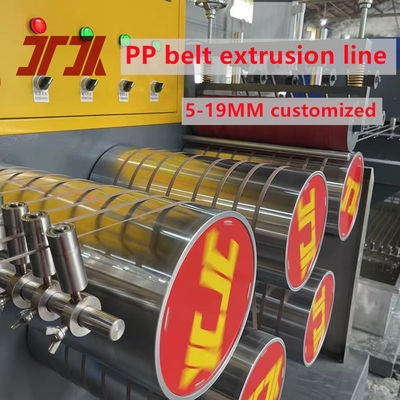 100% Recycled Material Using PP Strapping Band Making Machine With Automatic Winder 5-19mm Width Customized